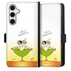 Sideflip mit Lasche schwarz