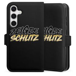 Sideflip mit Lasche schwarz/seiltliche Lasche