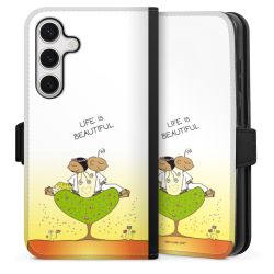 Sideflip mit Lasche schwarz