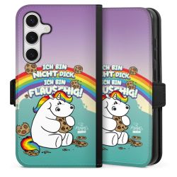 Sideflip mit Lasche schwarz