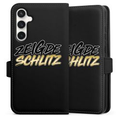 Sideflip mit Lasche schwarz/seiltliche Lasche