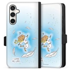 Sideflip mit Lasche schwarz