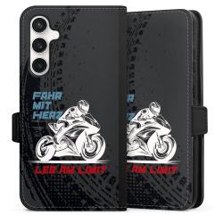 Sideflip mit Lasche schwarz