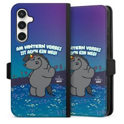 Sideflip mit Lasche schwarz