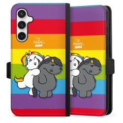 Sideflip mit Lasche schwarz