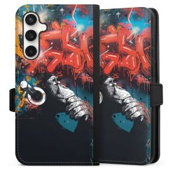 Sideflip with flap  black