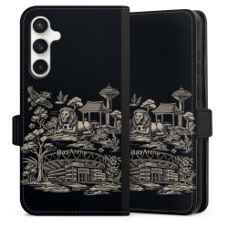 Sideflip mit Lasche schwarz