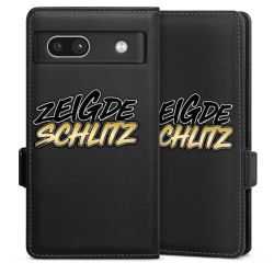 Sideflip mit Lasche schwarz/seiltliche Lasche