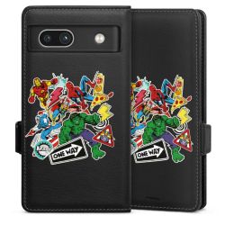 Sideflip with flap black/lateral flap