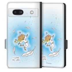 Sideflip mit Lasche schwarz