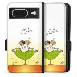 Sideflip mit Lasche schwarz