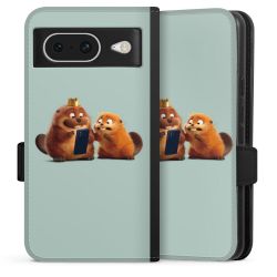 Sideflip mit Lasche schwarz