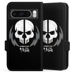 Sideflip mit Lasche schwarz