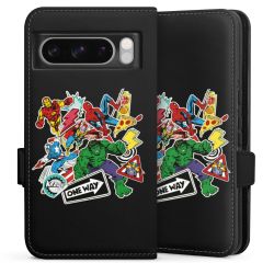 Sideflip with flap black/lateral flap