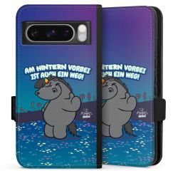 Sideflip mit Lasche schwarz