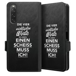 Sideflip mit Lasche schwarz