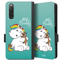 Sideflip mit Lasche schwarz