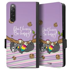 Sideflip mit Lasche schwarz