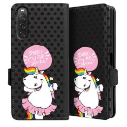 Sideflip mit Lasche schwarz