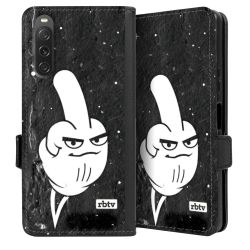 Sideflip mit Lasche schwarz