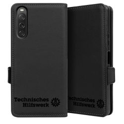 Sideflip mit Lasche schwarz