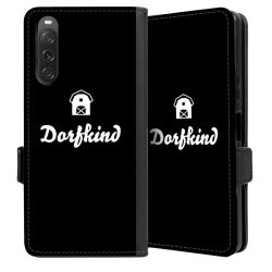 Sideflip mit Lasche schwarz