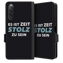 Sideflip mit Lasche schwarz