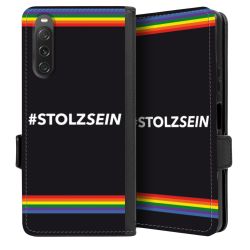 Sideflip mit Lasche schwarz