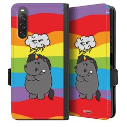 Sideflip mit Lasche schwarz