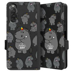 Sideflip mit Lasche schwarz