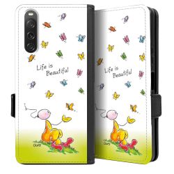 Sideflip mit Lasche schwarz