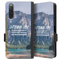 Sideflip mit Lasche schwarz