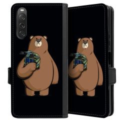 Sideflip mit Lasche schwarz