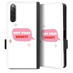 Sideflip mit Lasche schwarz