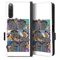 Sideflip mit Lasche schwarz