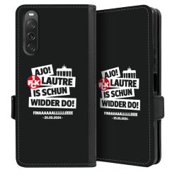 Sideflip mit Lasche schwarz