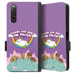 Sideflip mit Lasche schwarz