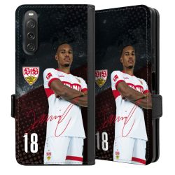 Sideflip mit Lasche schwarz