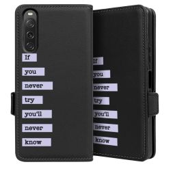 Sideflip with flap black/lateral flap