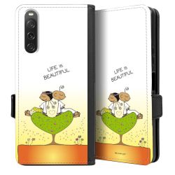 Sideflip mit Lasche schwarz