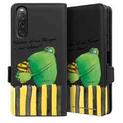 Sideflip with flap  black