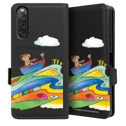 Sideflip with flap  black