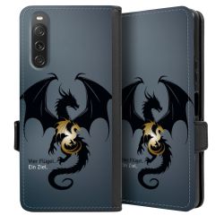 Sideflip with flap  black