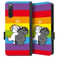 Sideflip mit Lasche schwarz