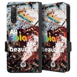 Sideflip mit Lasche schwarz