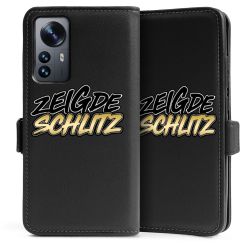 Sideflip mit Lasche schwarz/seiltliche Lasche