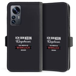 Sideflip mit Lasche schwarz