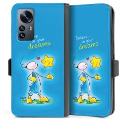 Sideflip mit Lasche schwarz