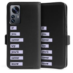 Sideflip with flap  black