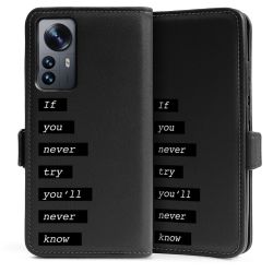 Sideflip with flap  black